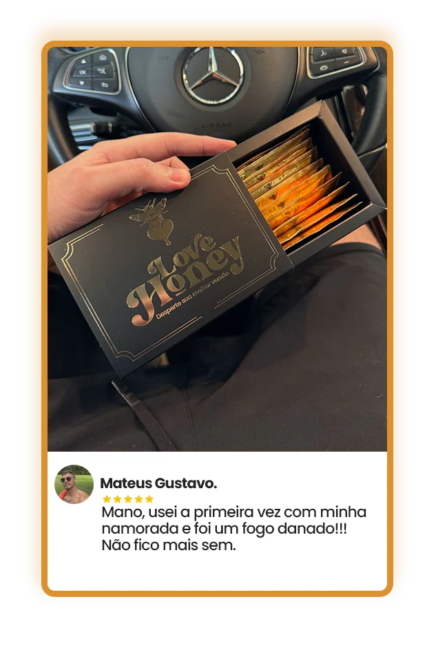 Depoimento cliente Love Honey